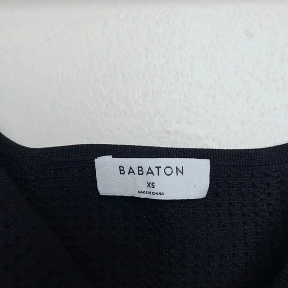 Aritzia XS Babaton Sculpt Knit Bustier Tank Square-neck Bustier Tank In Black - Picture 7 of 13